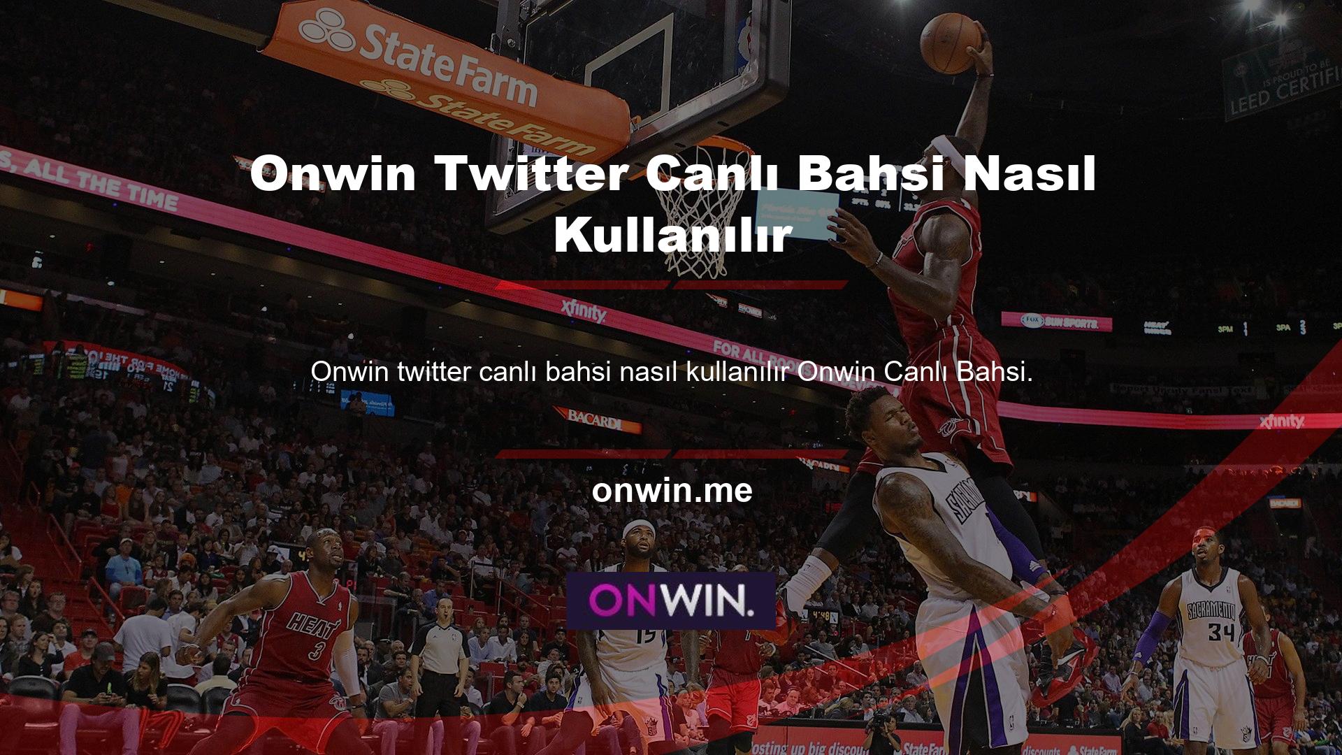 Onwin twitter canlı bahsi nasıl kullanılır